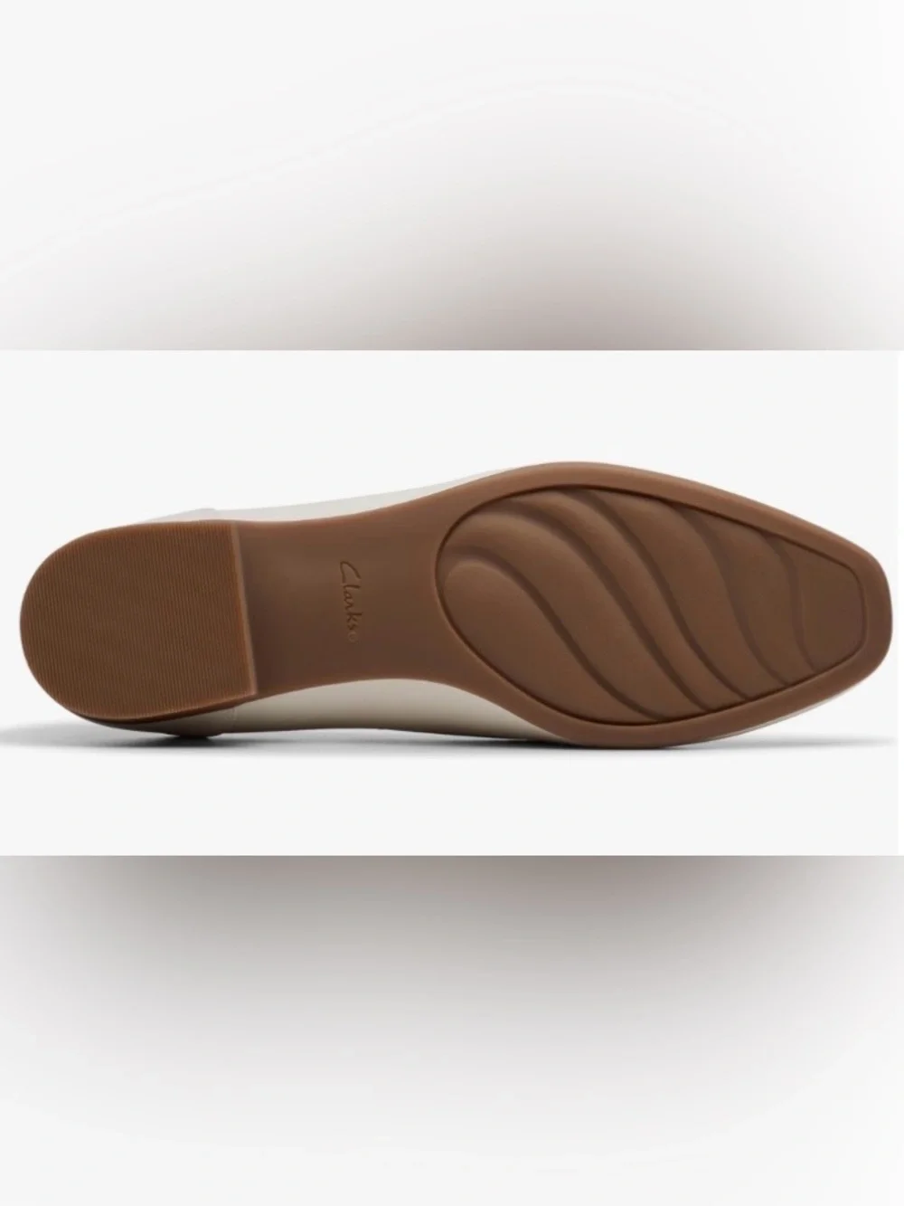 Clarks refined leather
